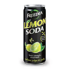 Lemon soda lattina