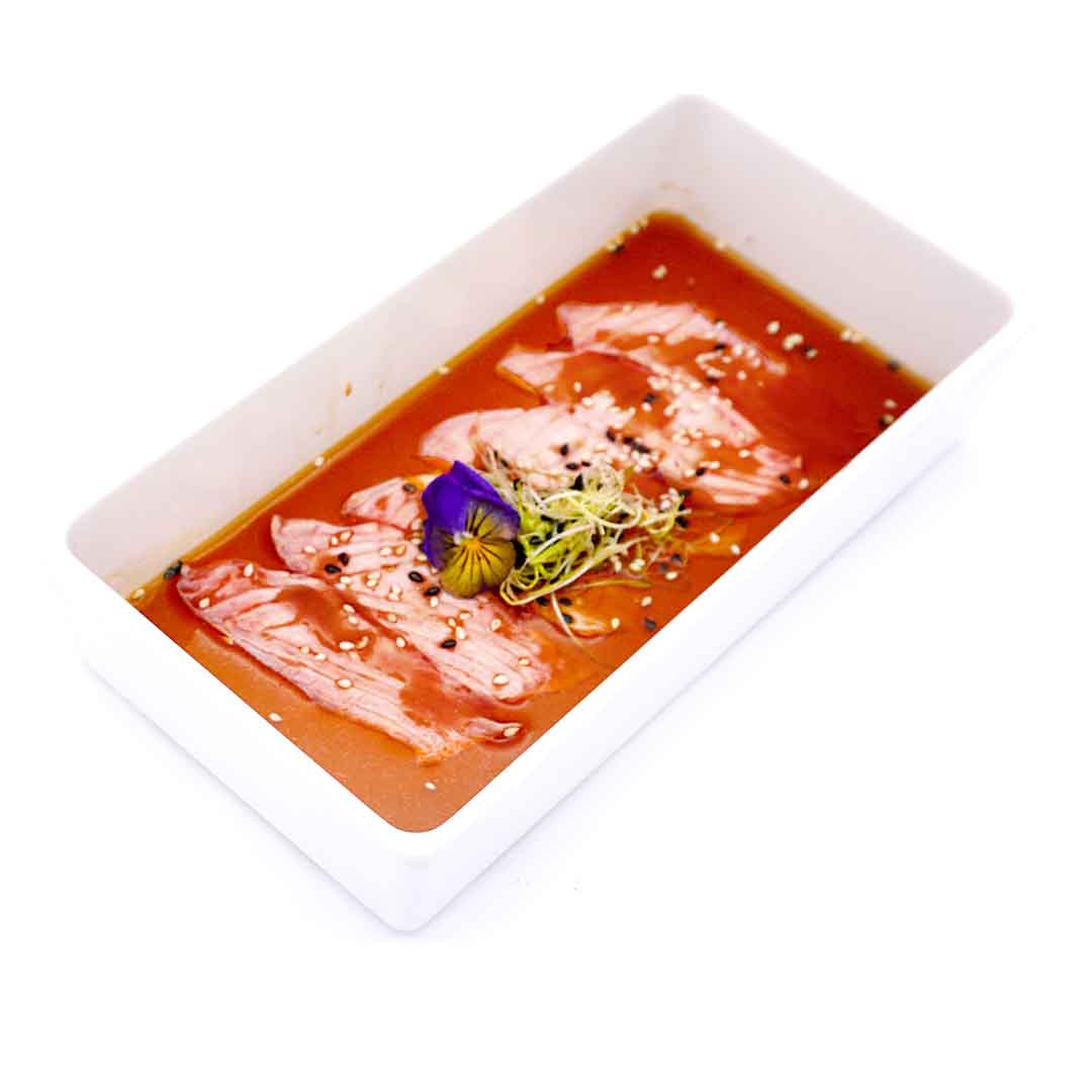 Carpaccio tuna flamé 6pz