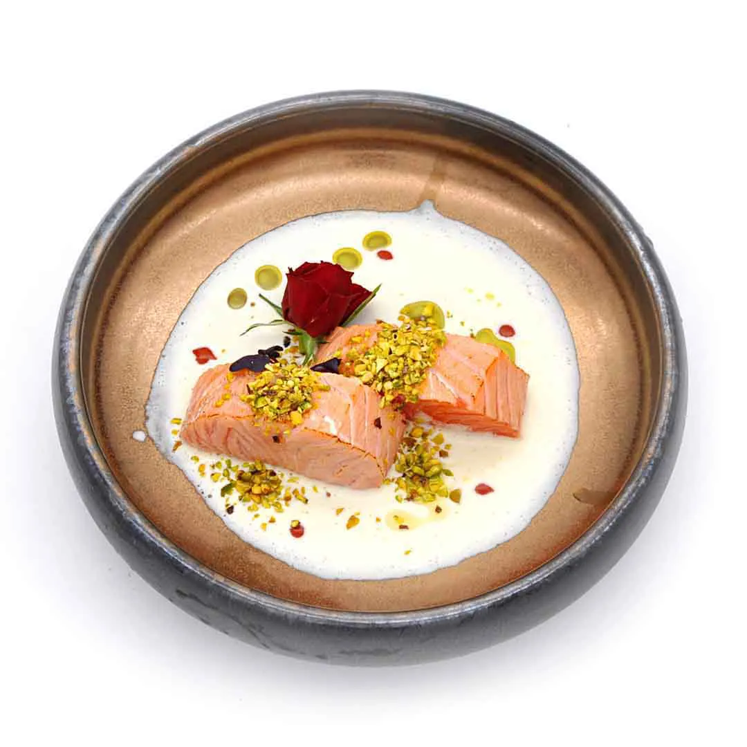 Seared salmon 2 pz