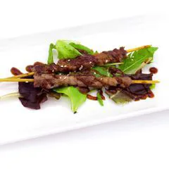 Teppanyaki spiedini di agnello