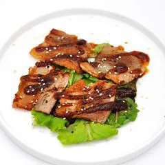 Teppanyaki barbecue pancetta