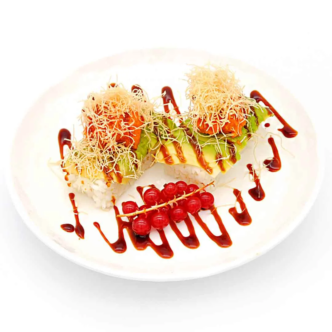 Oshizushi spicy salmon 4 pz