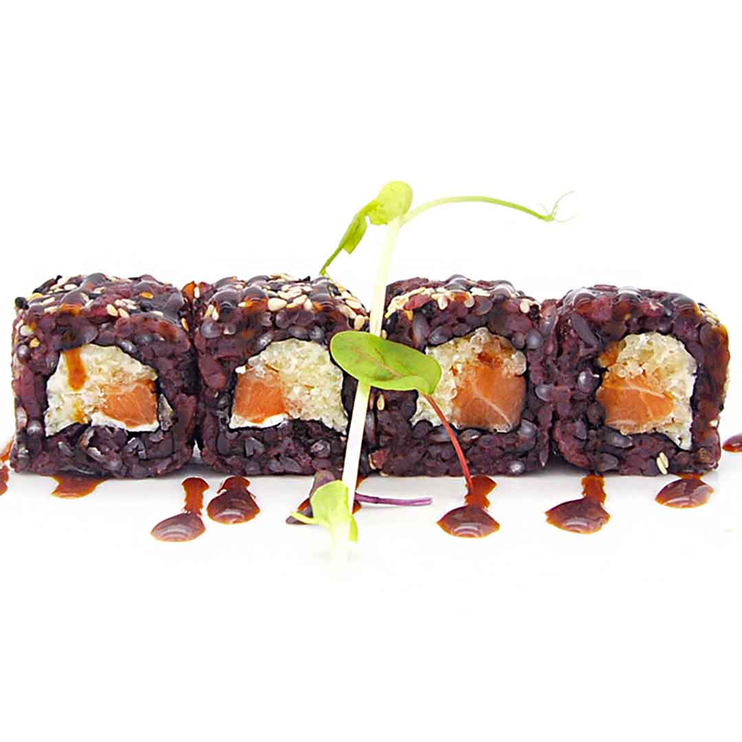 Uramaki black tempura 8 pz