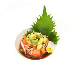 Tartare sake avocado