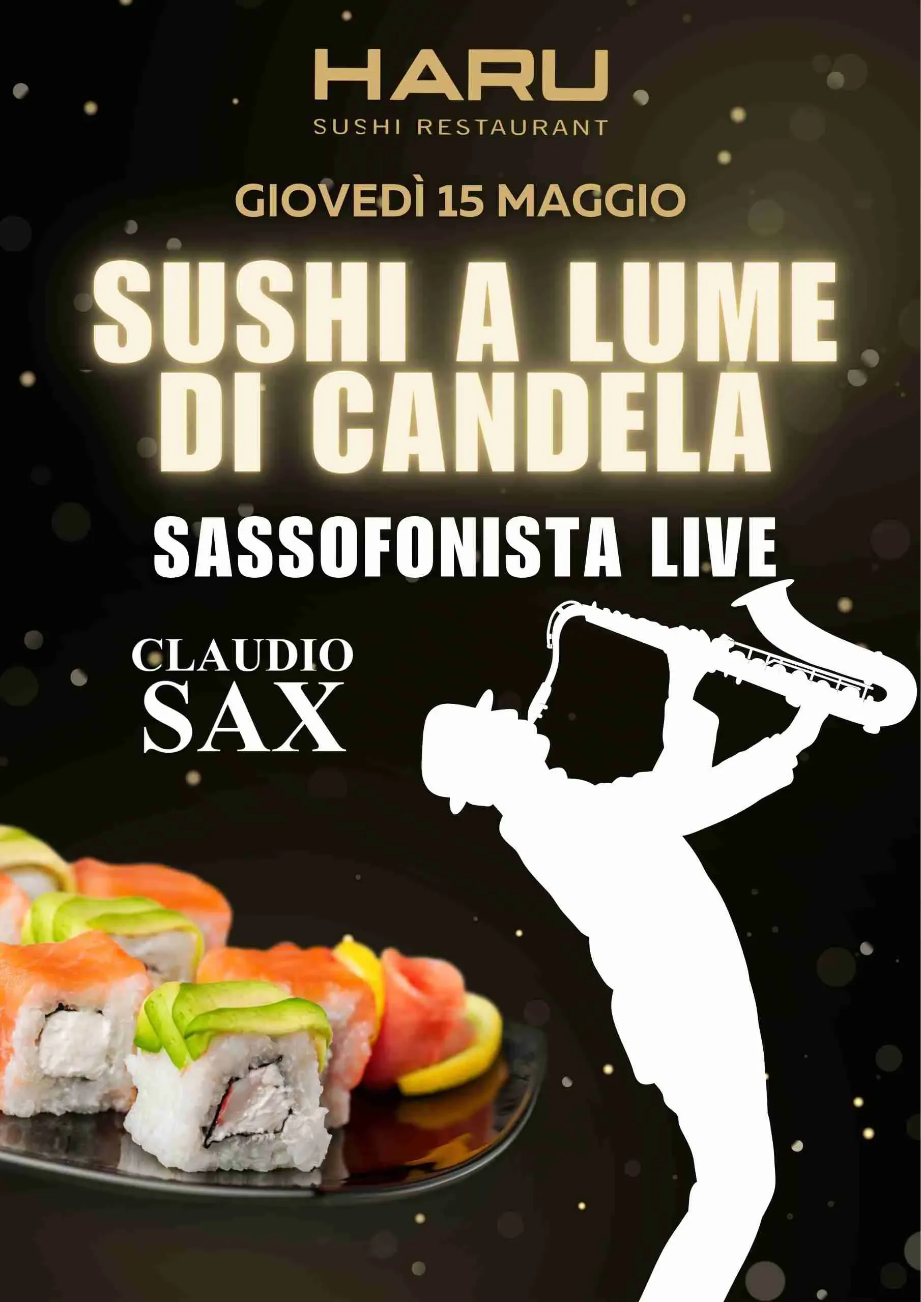 SUSHI A LUME DI CANDELA