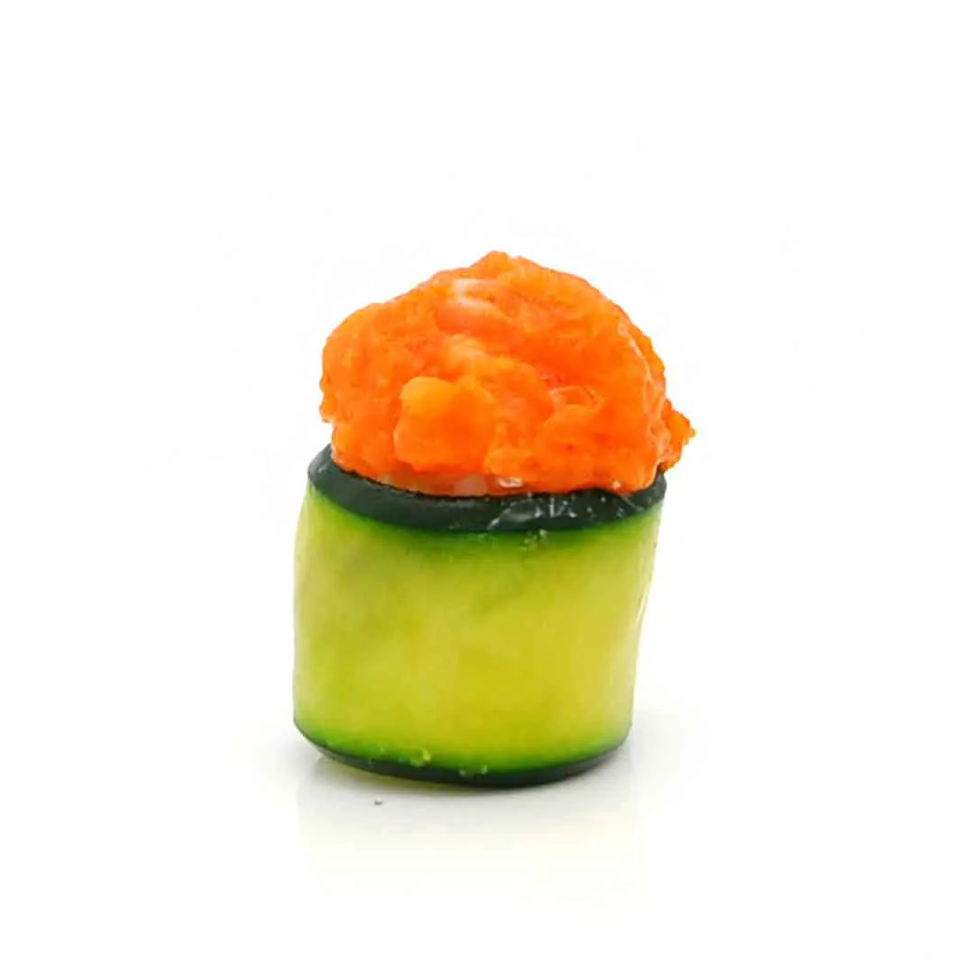 Gunkan fresh zucchine spicy sake 2 pz