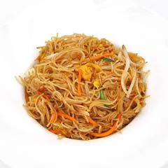 Spaghetti di riso con verdure